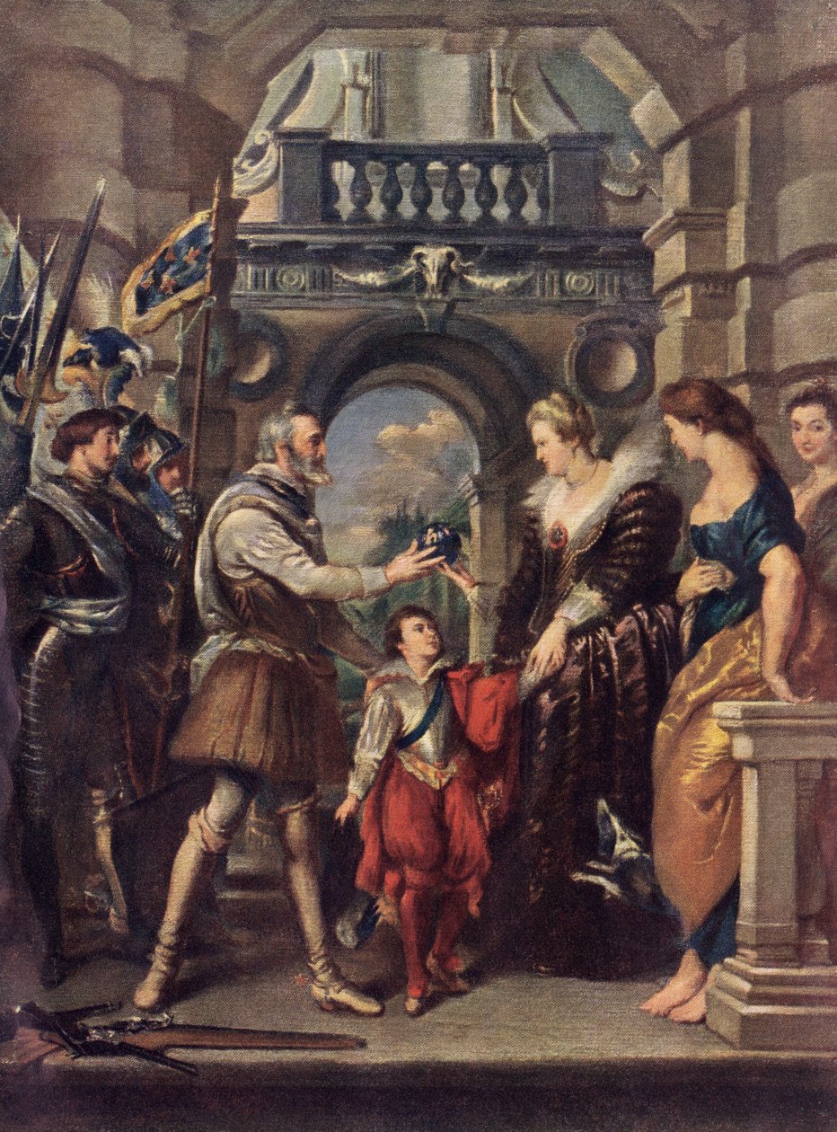 König Heinrich IV. von Frankreich mit Marie de 