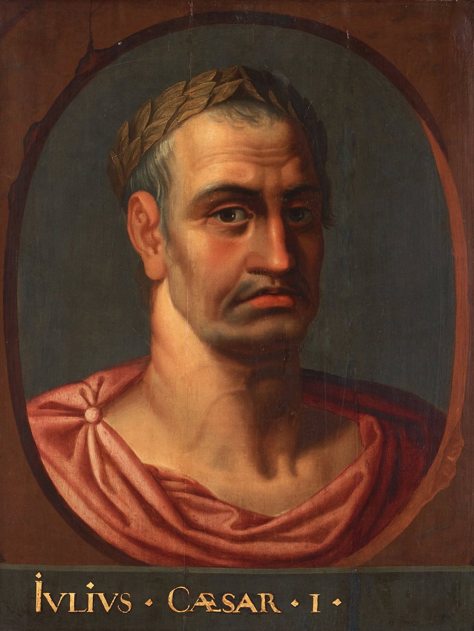 Gaius Julius Caesar (100-44 v. Chr.) von Peter Paul (school of) Rubens