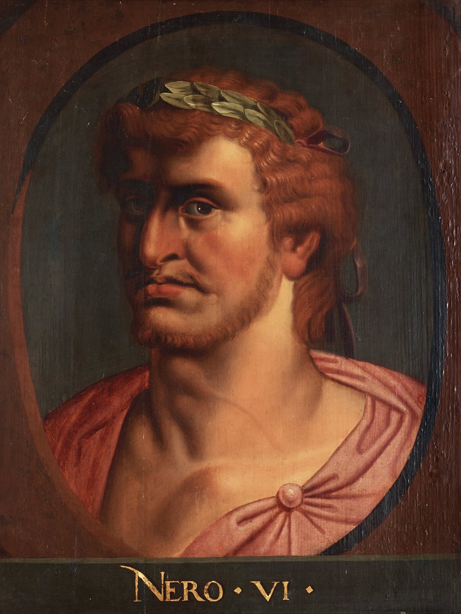 Porträt von Nero von Peter Paul (school of) Rubens
