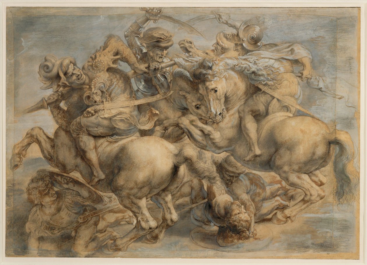 Schlacht von Anghiari von Peter Paul Rubens
