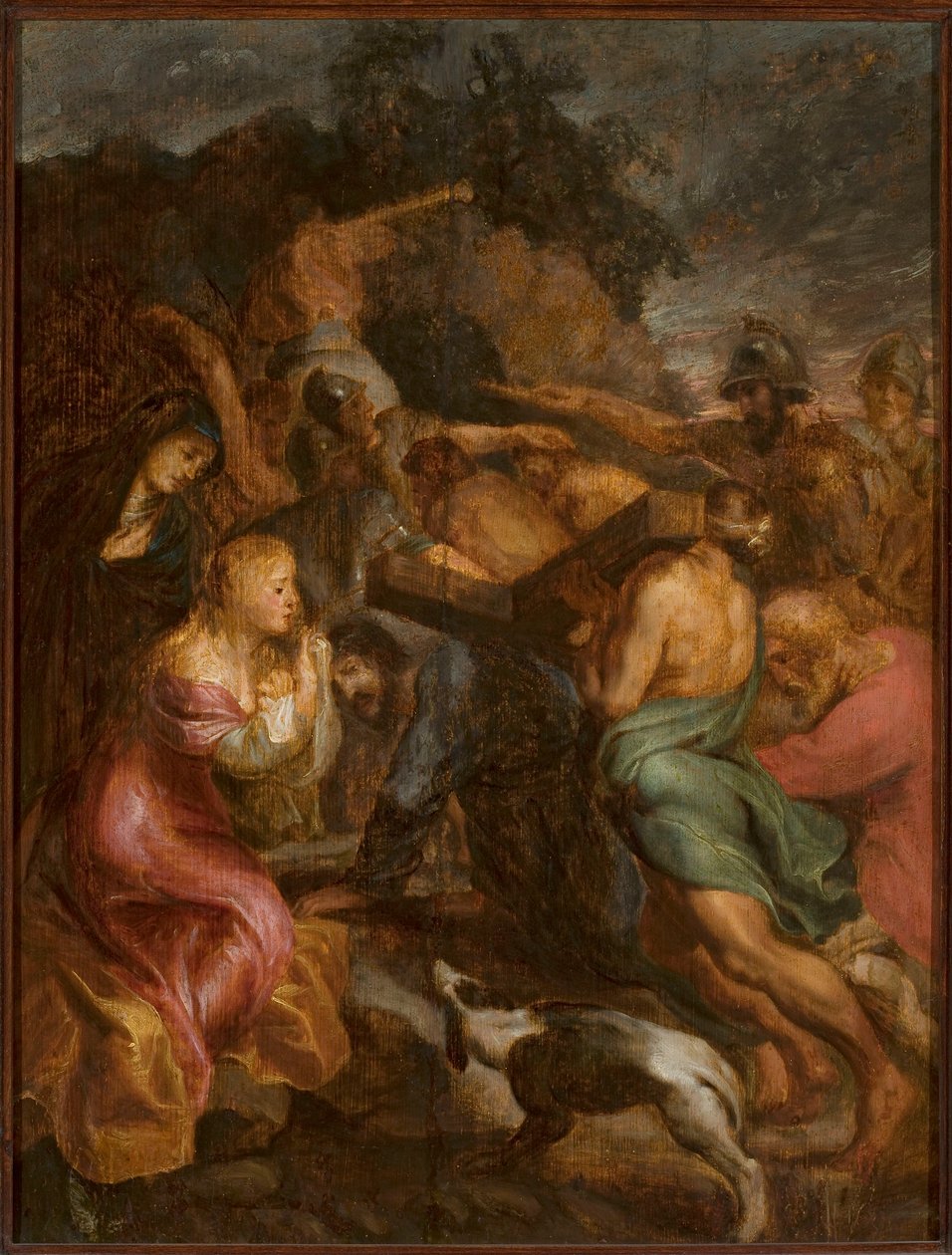 Christus fällt unter dem Kreuz von Peter Paul Rubens