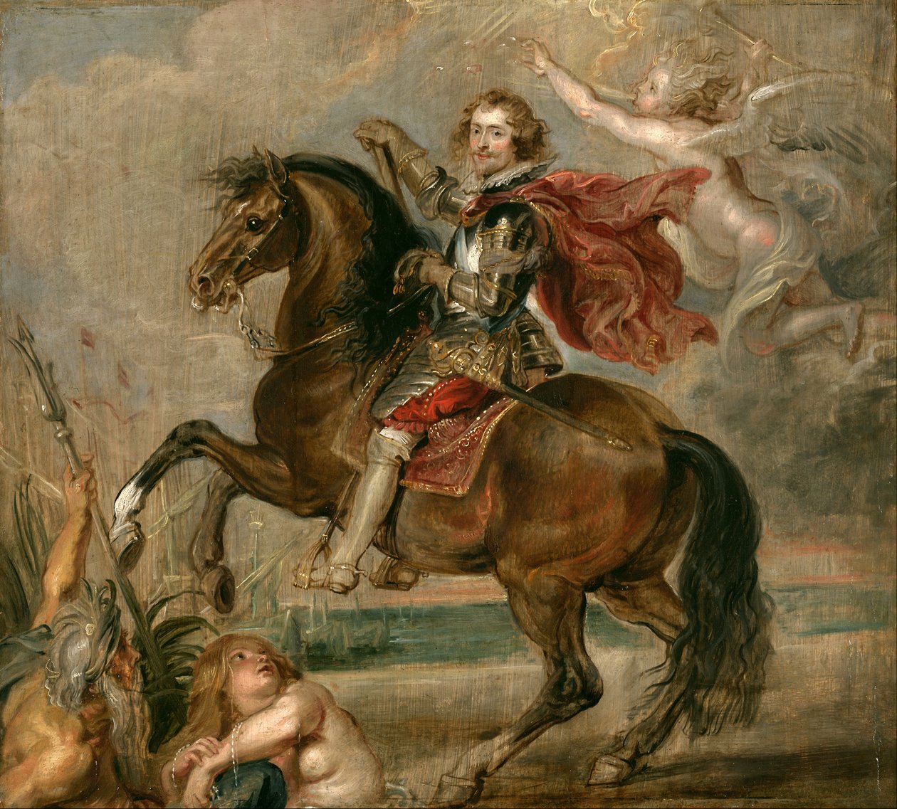 Reitbildnis des Herzogs von Buckingham von Peter Paul Rubens