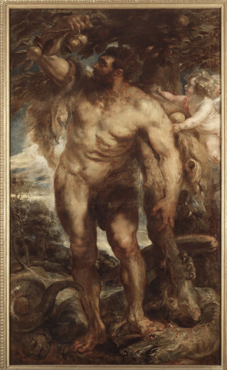 Herkules im Garten der Hesperiden, ca. 1638 von Peter Paul Rubens