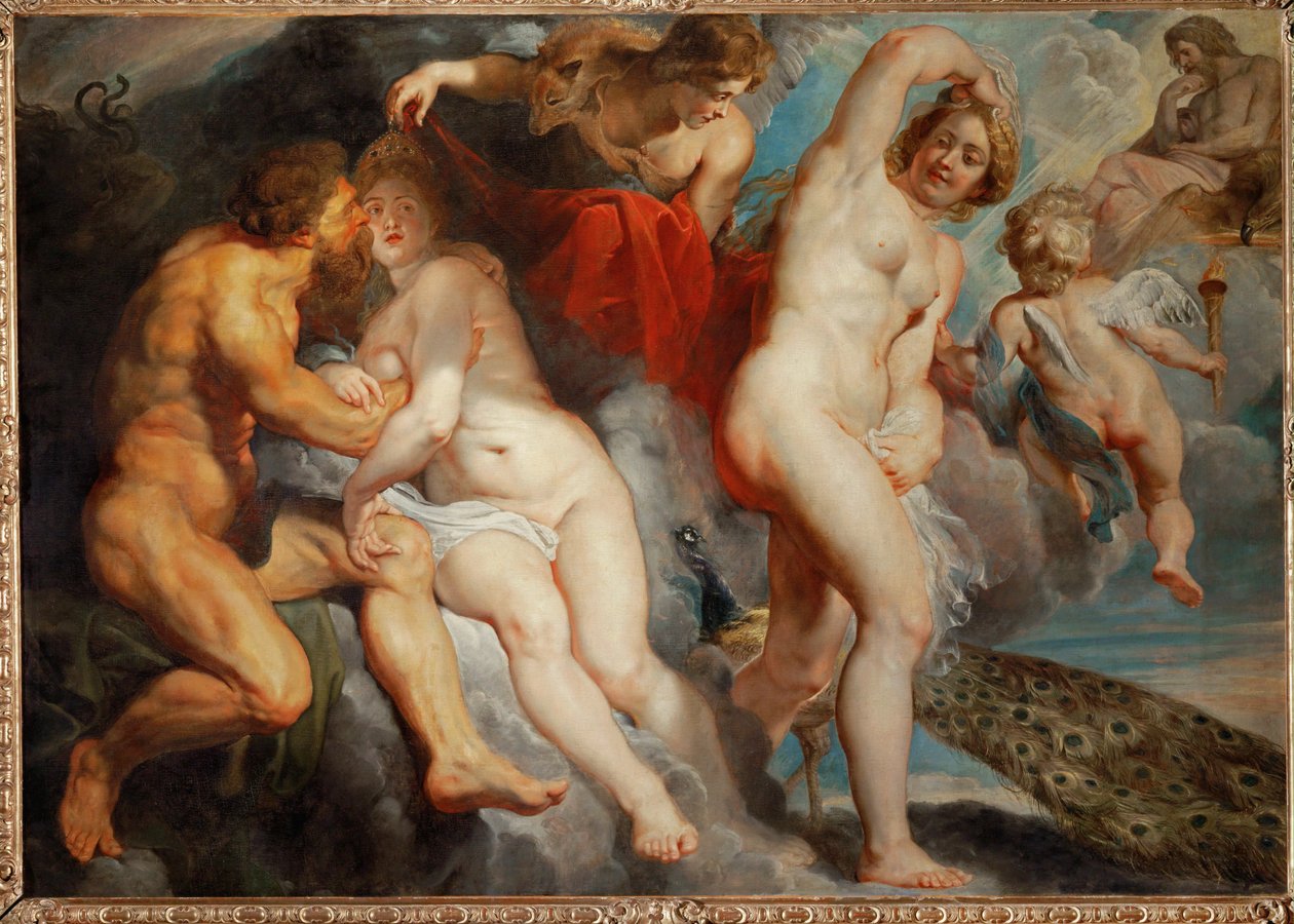 Ixion, König der Lapithen, von Juno getäuscht von Peter Paul Rubens