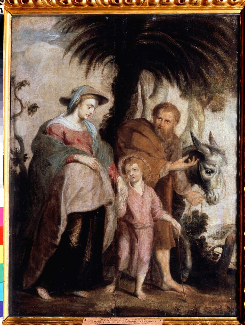 Die Rückkehr aus Ägypten von Peter Paul Rubens