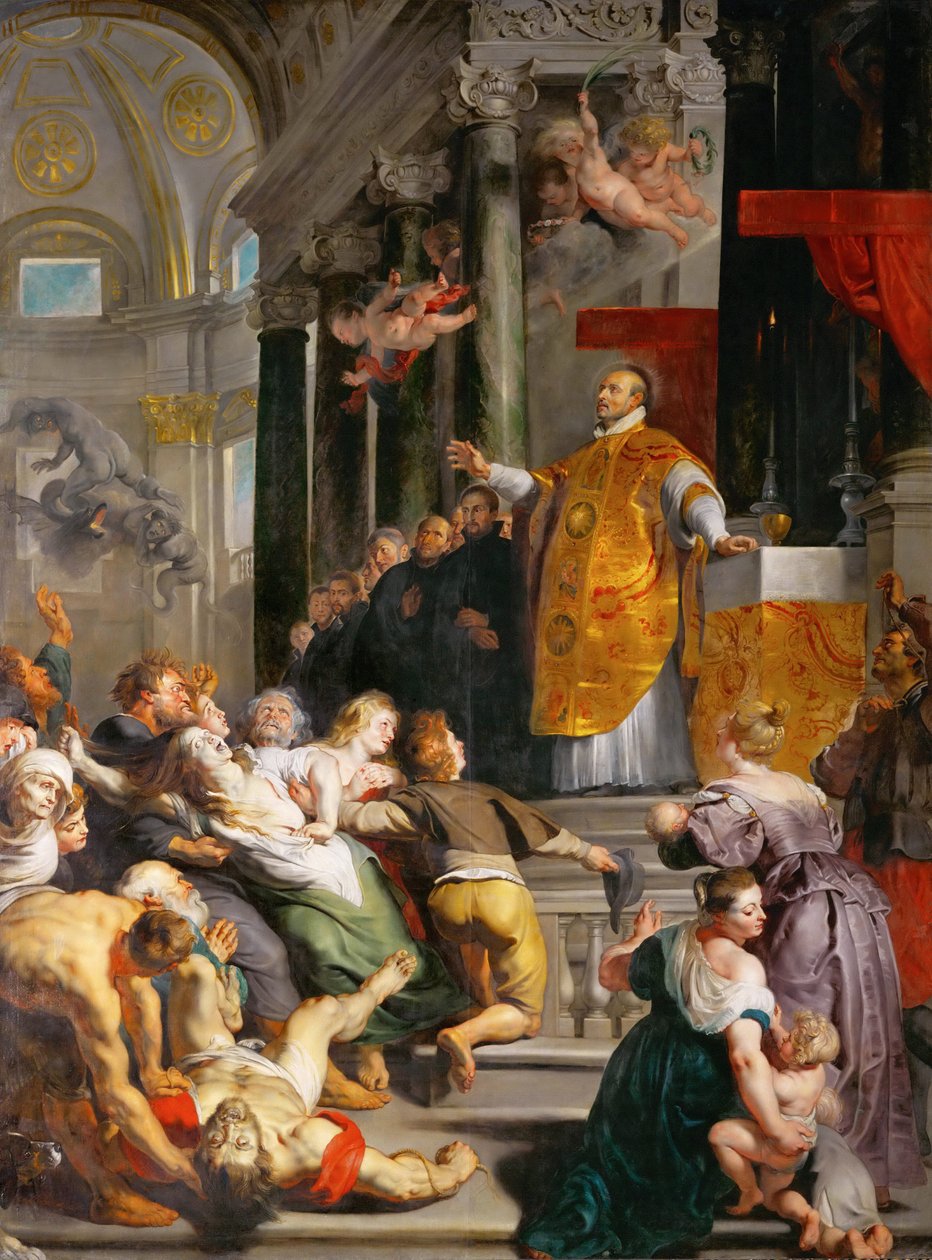 Die Wunder des Heiligen Ignatius von Loyola von Peter Paul Rubens