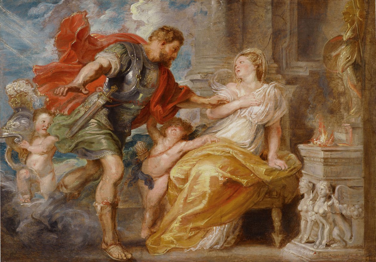 Mars und Rhea Silvia von Peter Paul Rubens