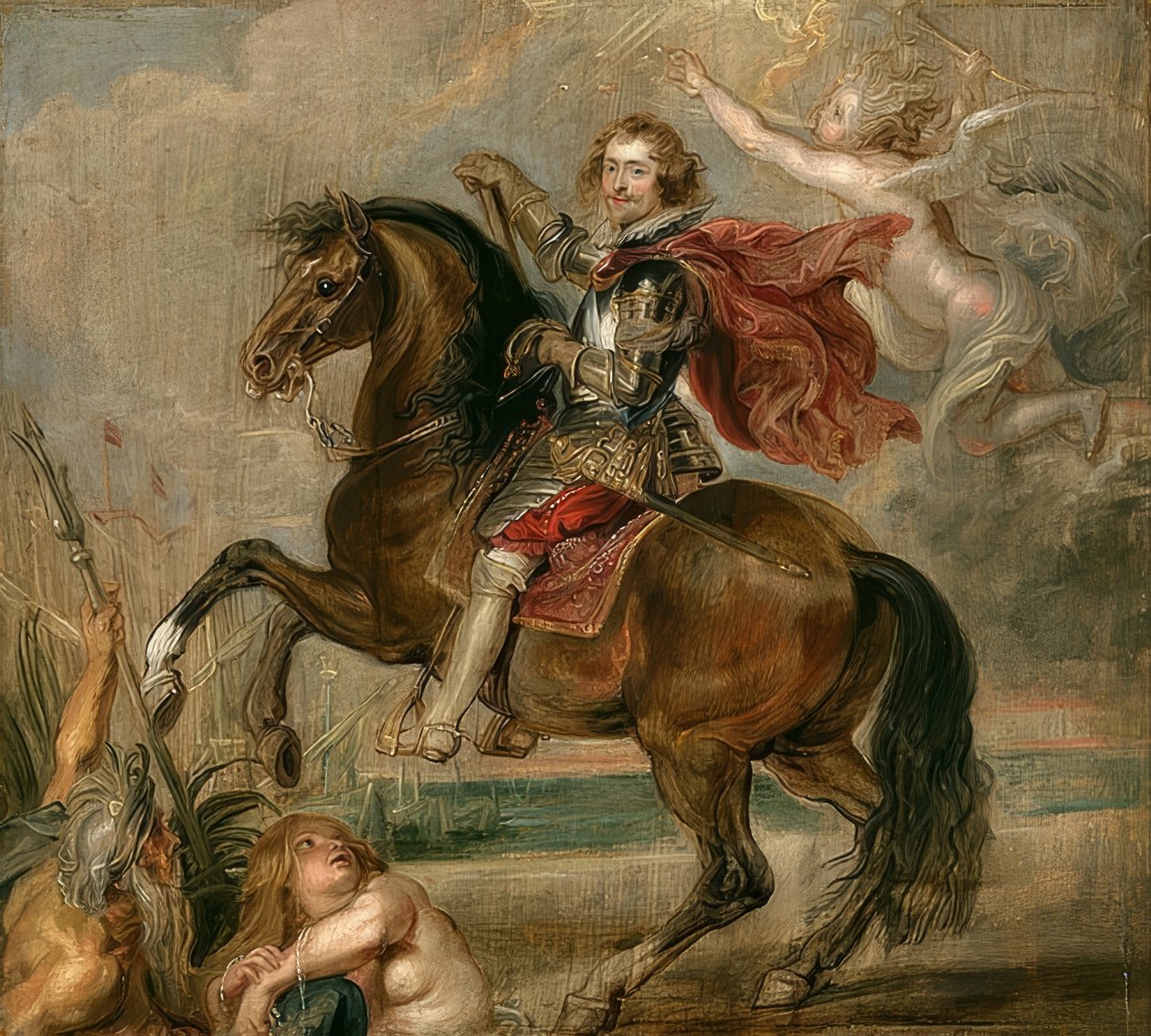 Porträt von Duke of Buckingham zu Pferde von Peter Paul Rubens