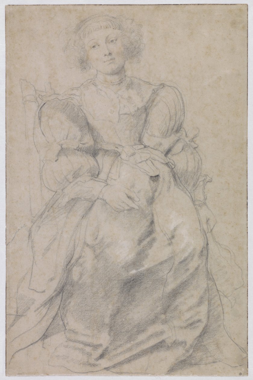 Porträt von Hélène Fourment, um 1630-31 von Peter Paul Rubens