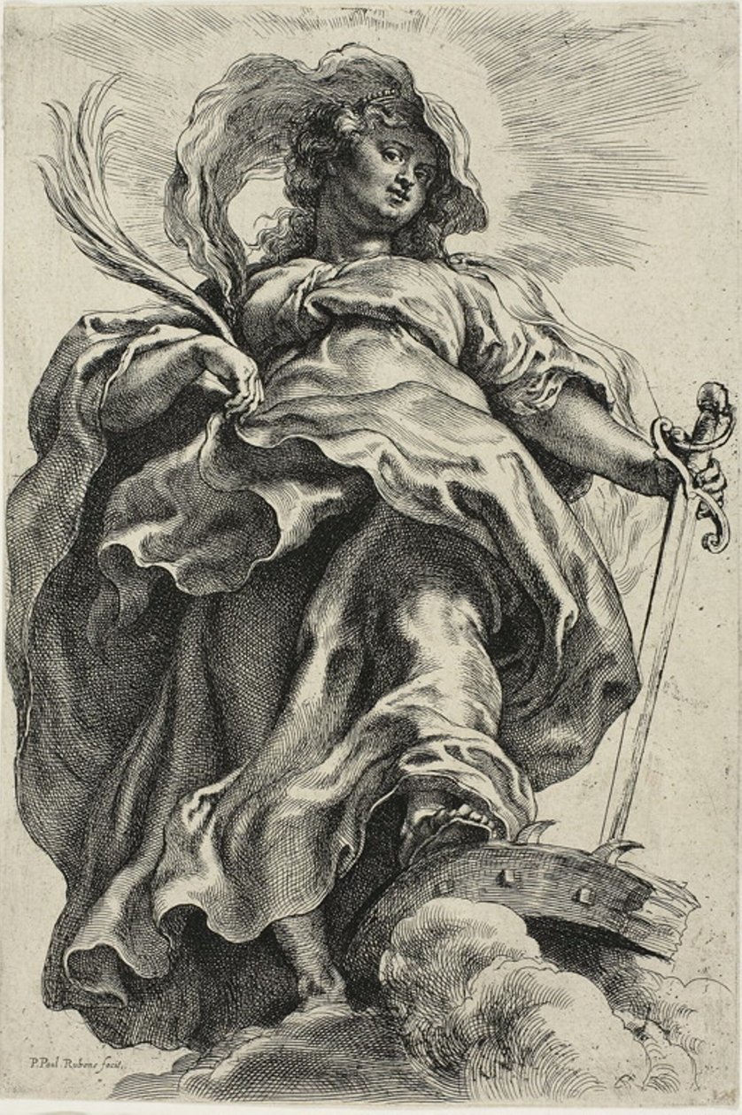 Heilige Katharina von Alexandria von Peter Paul Rubens