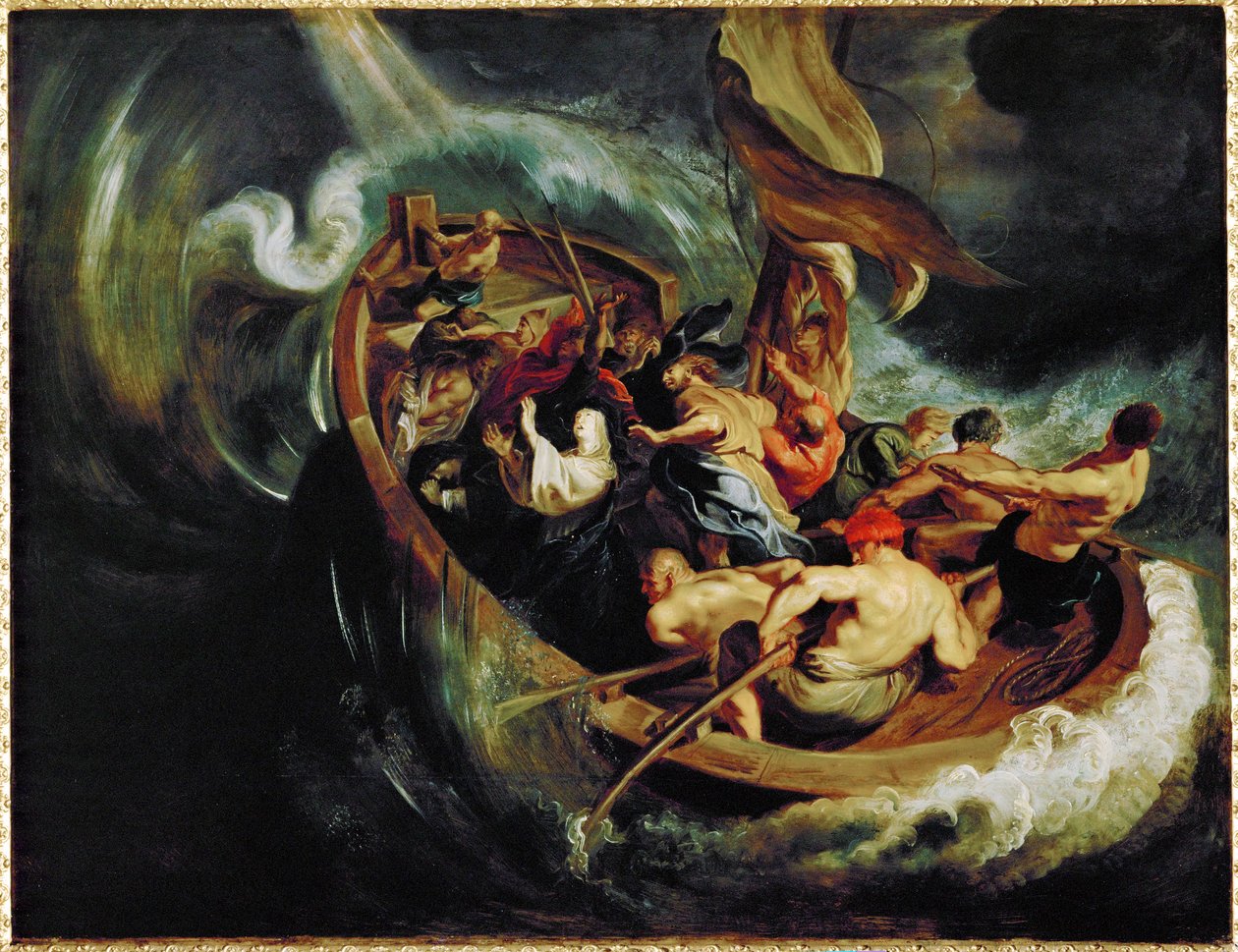 Die heilige Walburga und das Wunder des Schiffes von Peter Paul Rubens