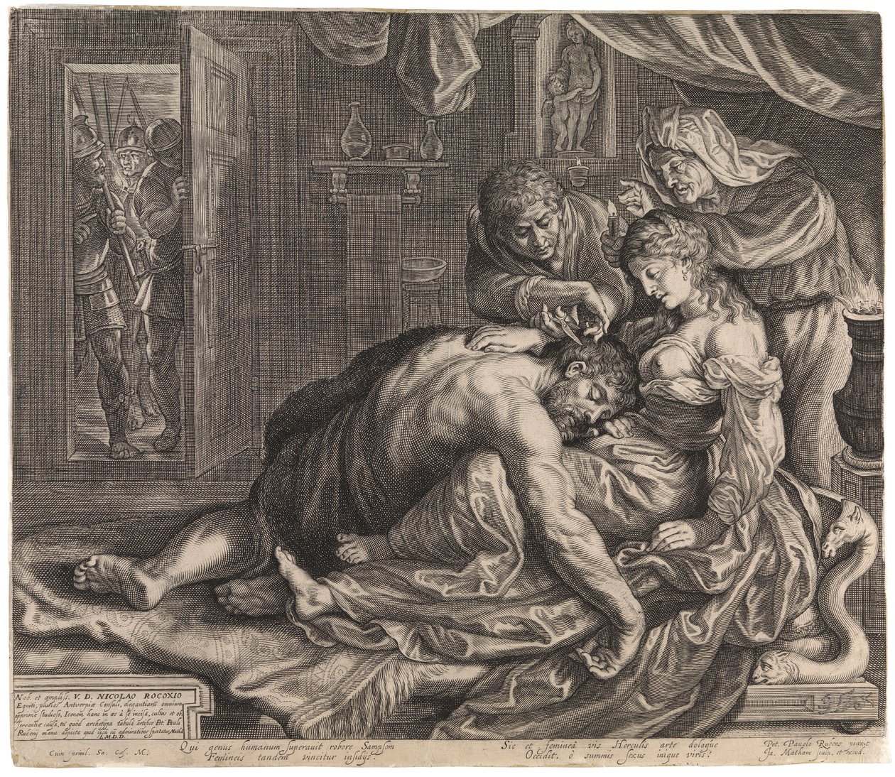 Samson und Delilah von Peter Paul Rubens