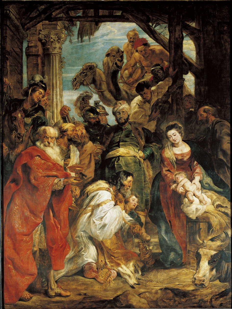 Die Anbetung der Könige von Peter Paul Rubens
