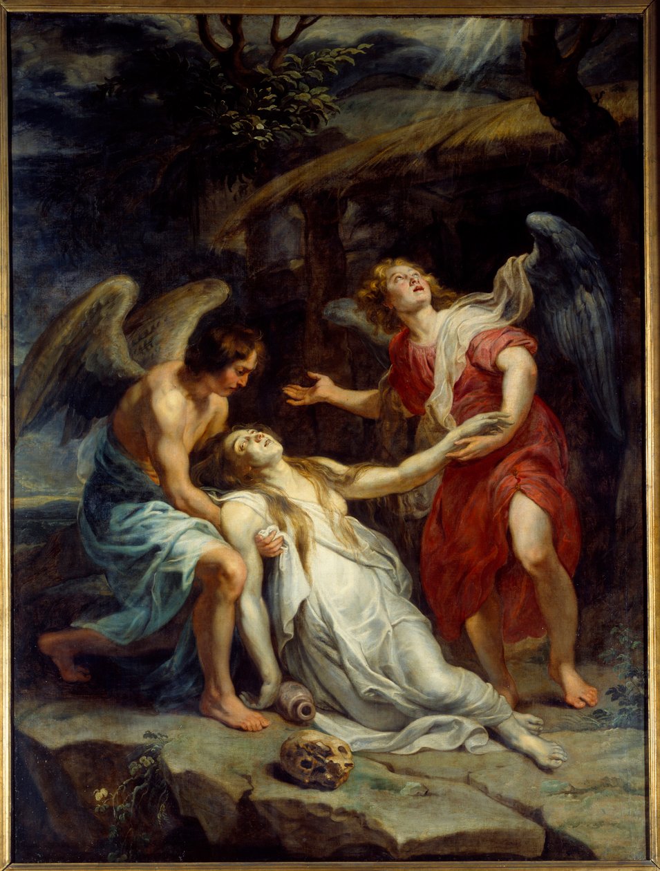 Die Ekstase der Heiligen Maria Magdalena. Gemälde von Pierre Paul Rubens (1577-1640) um 1619-1620. Lille, Museum der Schönen Künste von Peter Paul Rubens