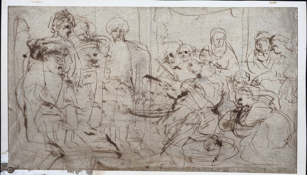 Tomyris mit dem Kopf von Kyros, ca. 1637-1638 von Peter Paul Rubens