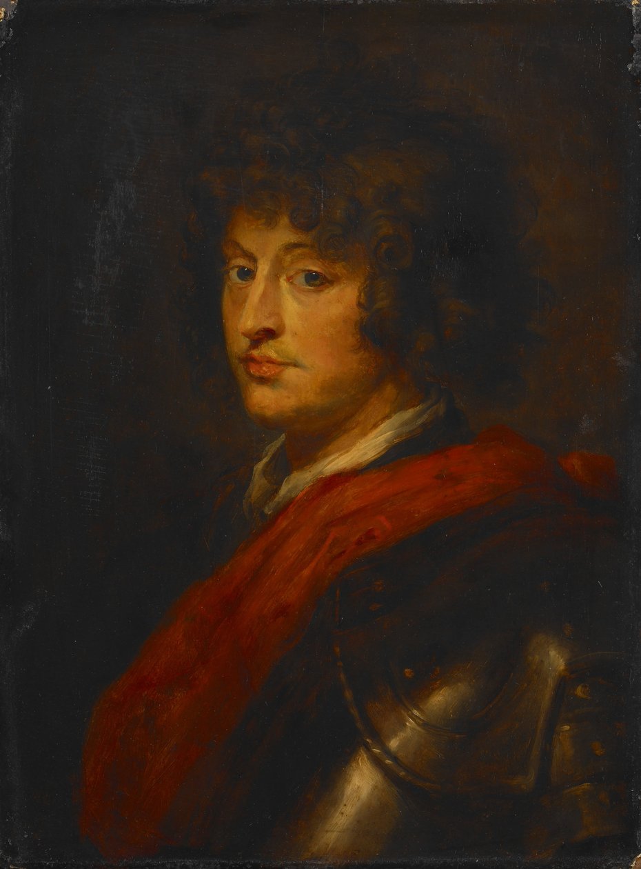 Junger Mann in Rüstung von Peter Paul Rubens