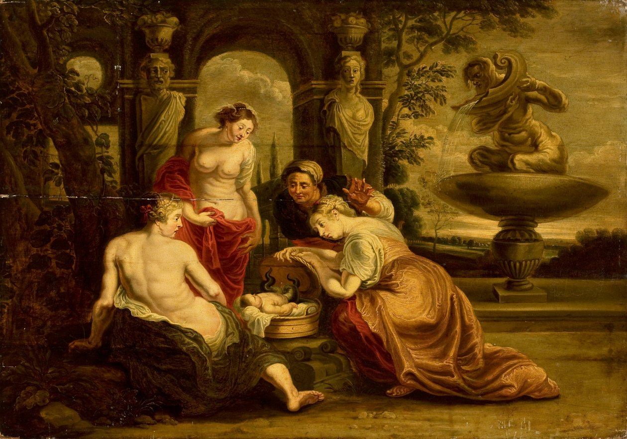 Die Auffindung des Erichthonios von Peter Paul Rubens