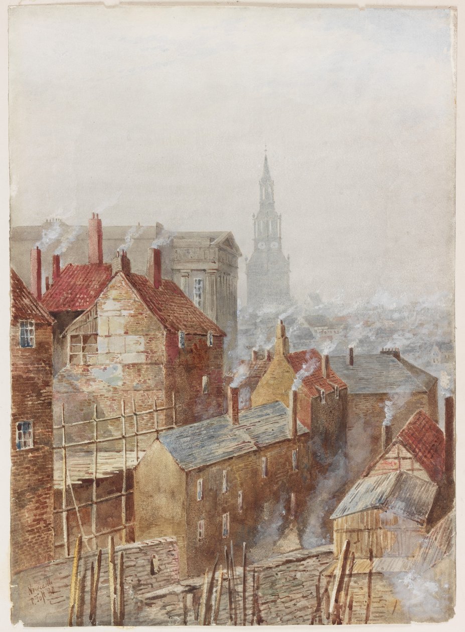 Newcastle upon Tyne von der High Level Bridge von Peter Petersen Toft