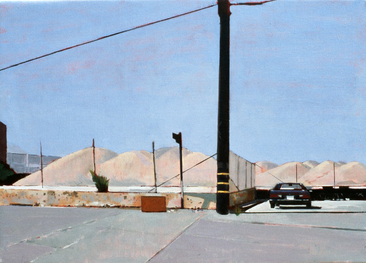 Kieshaufen in Downtown LA, 2007 von Peter Wilson