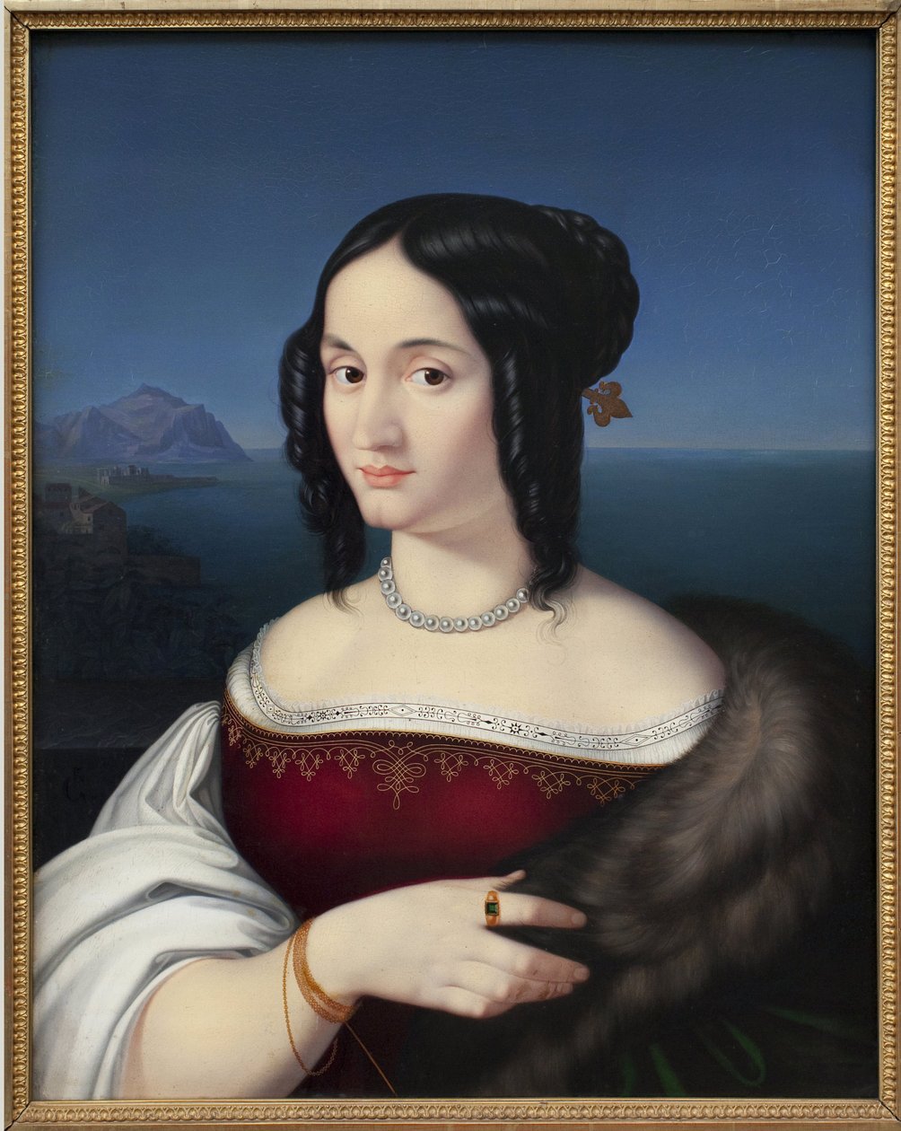 Carolina Grossi, die erste Frau des Künstlers von Peter von Cornelius