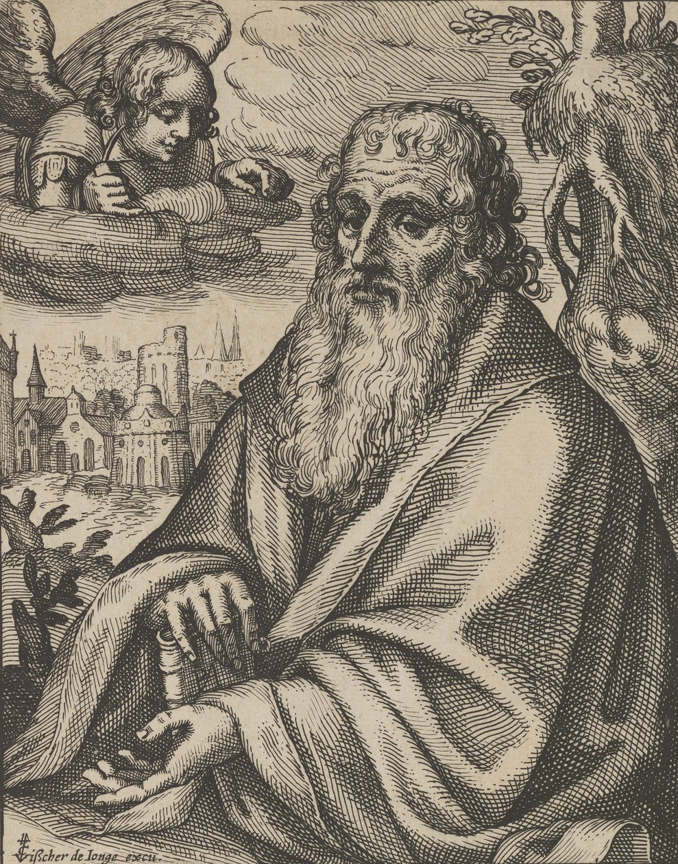 Matthäus, aus Die vier Evangelisten von Petrus Feddes