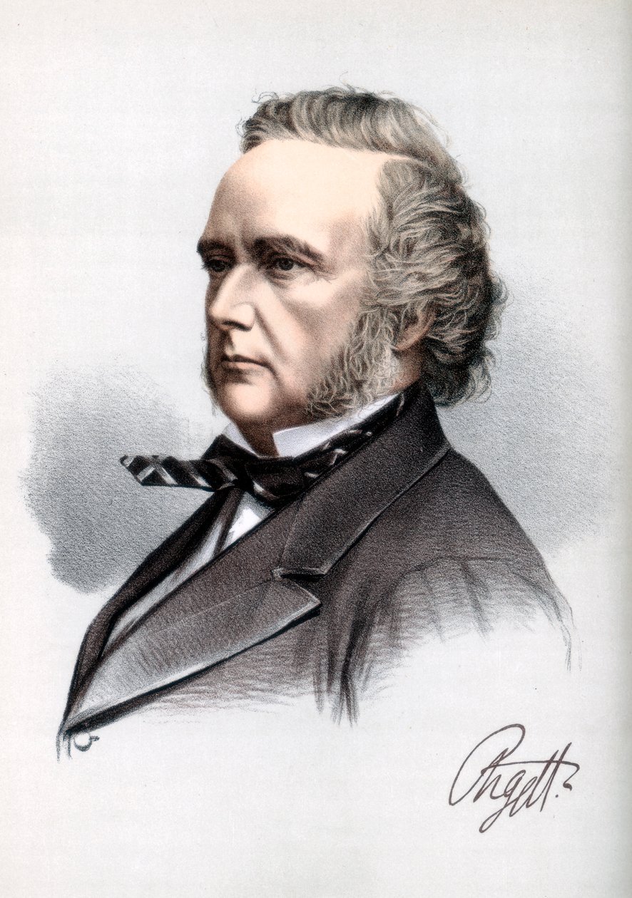 George Campbell, 8. Herzog von Argyll, schottischer liberaler Politiker und Schriftsteller, um 1890 von Petter and Galpin Cassell