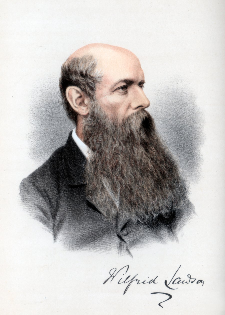 Sir Wilfrid Lawson, britischer Politiker und Abstinenzler, ca. 1890 von Petter and Galpin Cassell