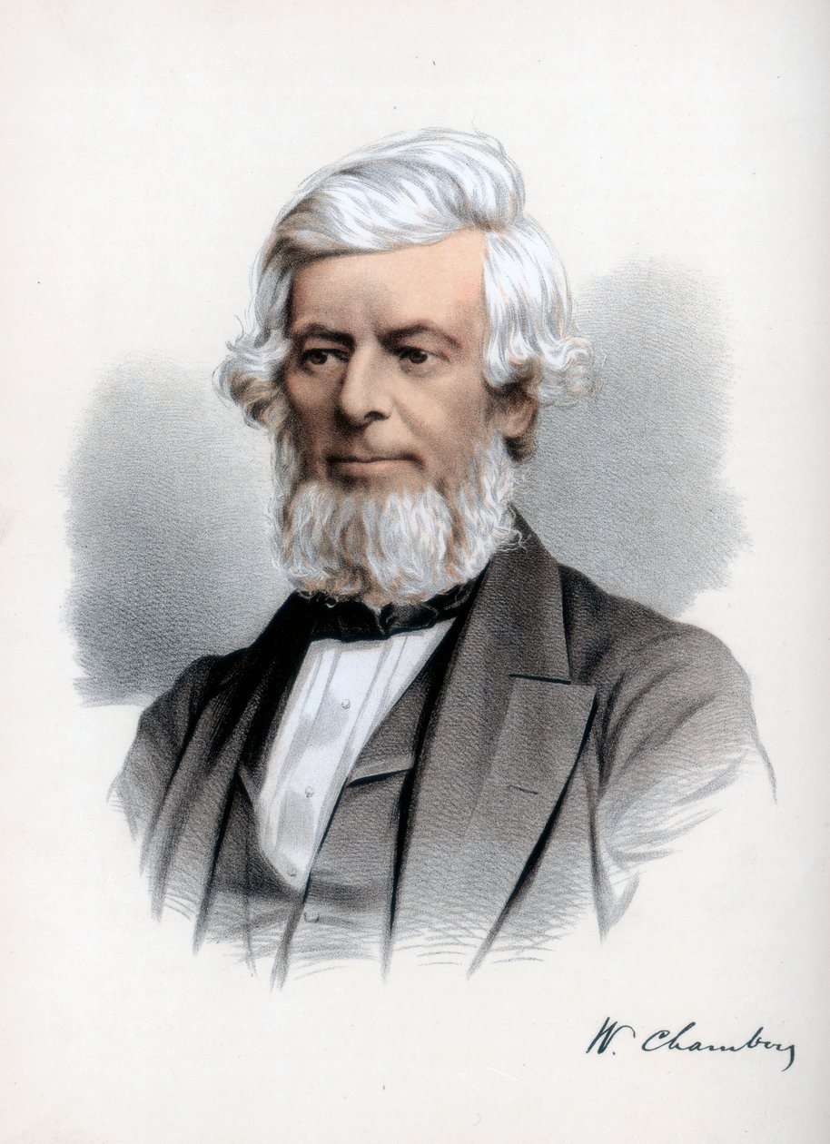 William Chambers of Glenormiston, schottischer Verleger und Politiker, ca. 1890 von Petter and Galpin Cassell