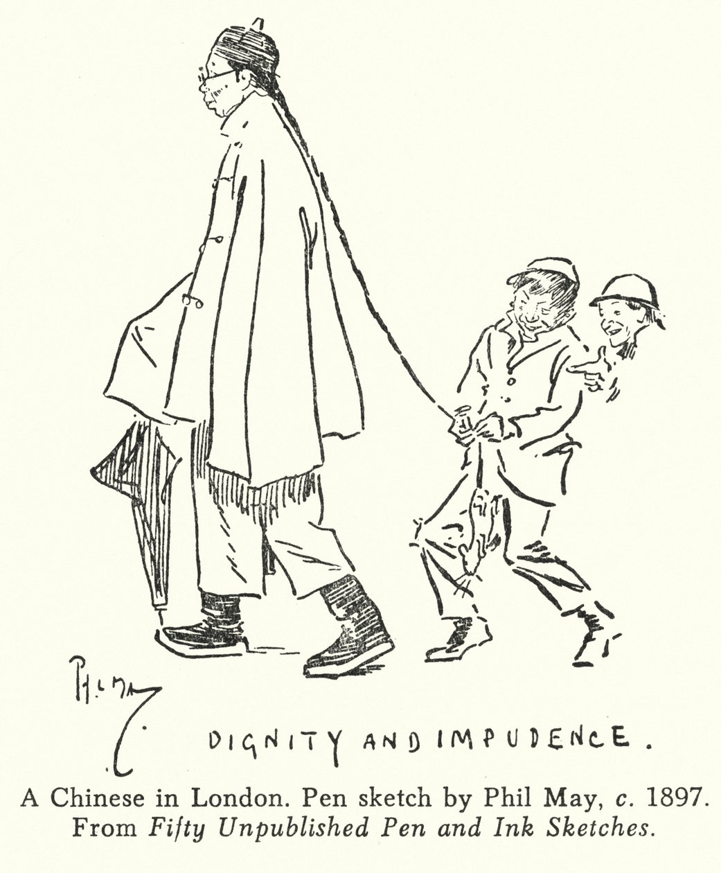 Ein Chinese in London von Phil May