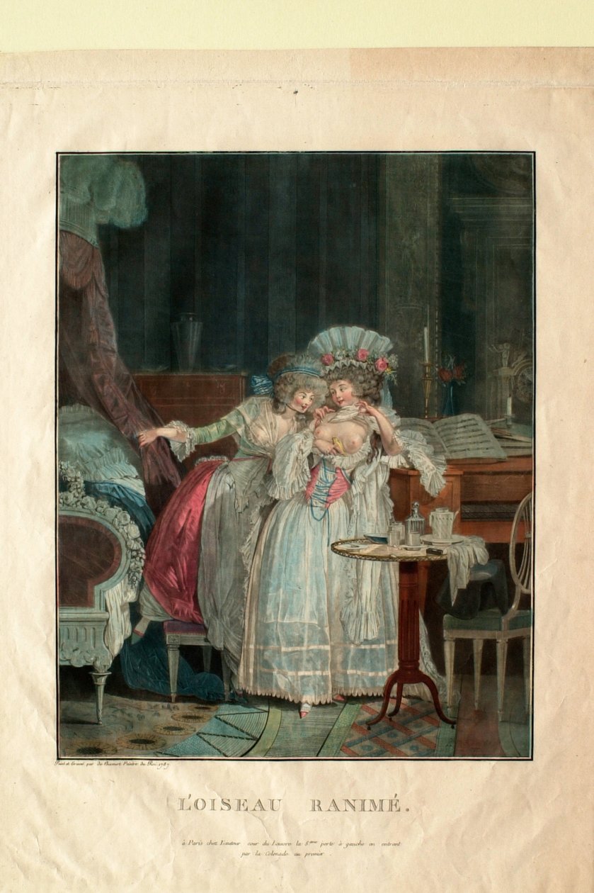 Der wiederbelebte Vogel von Philibert-Louis Debucourt