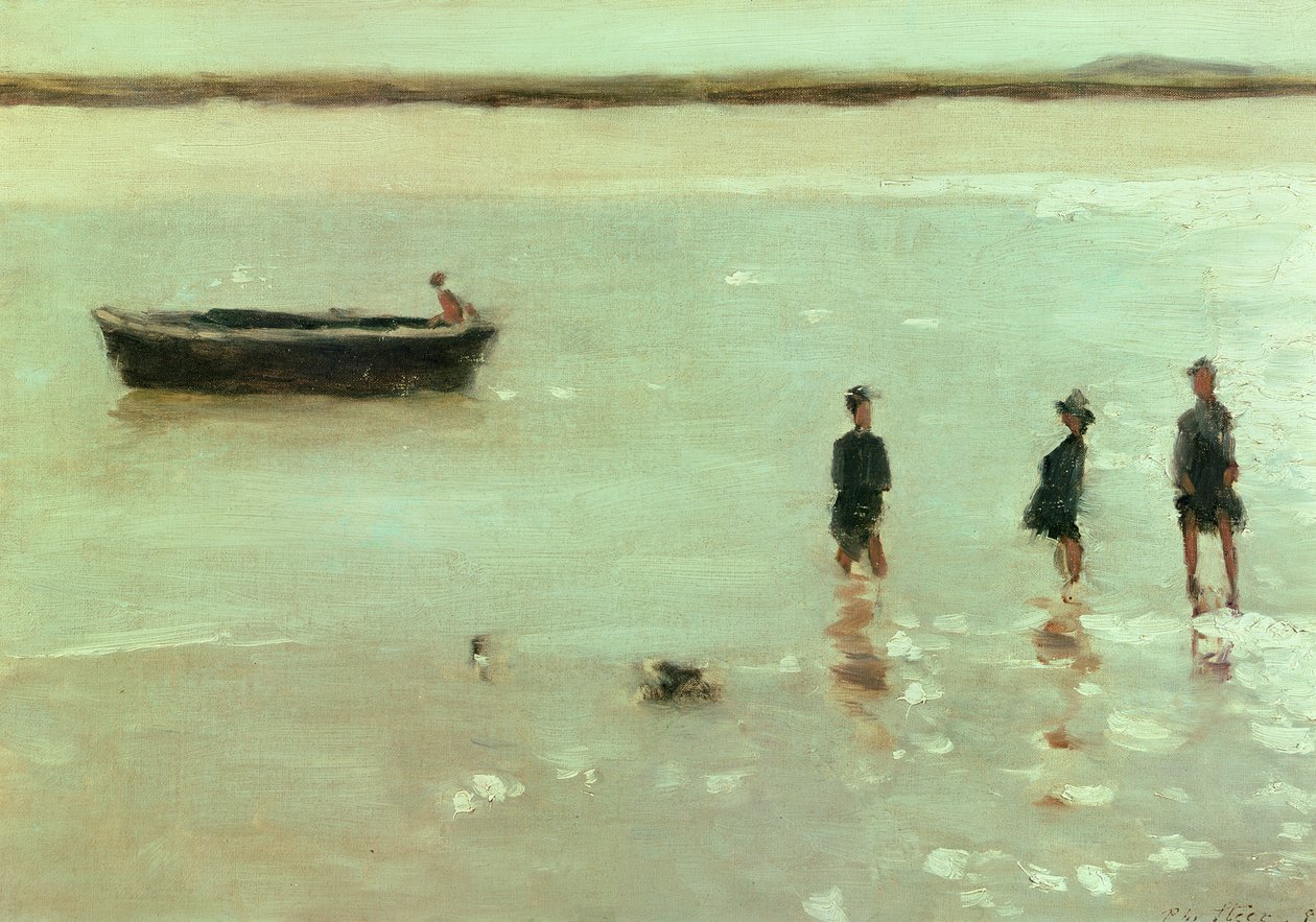 Strand bei Étaples, 1887 von Philip Wilson Steer