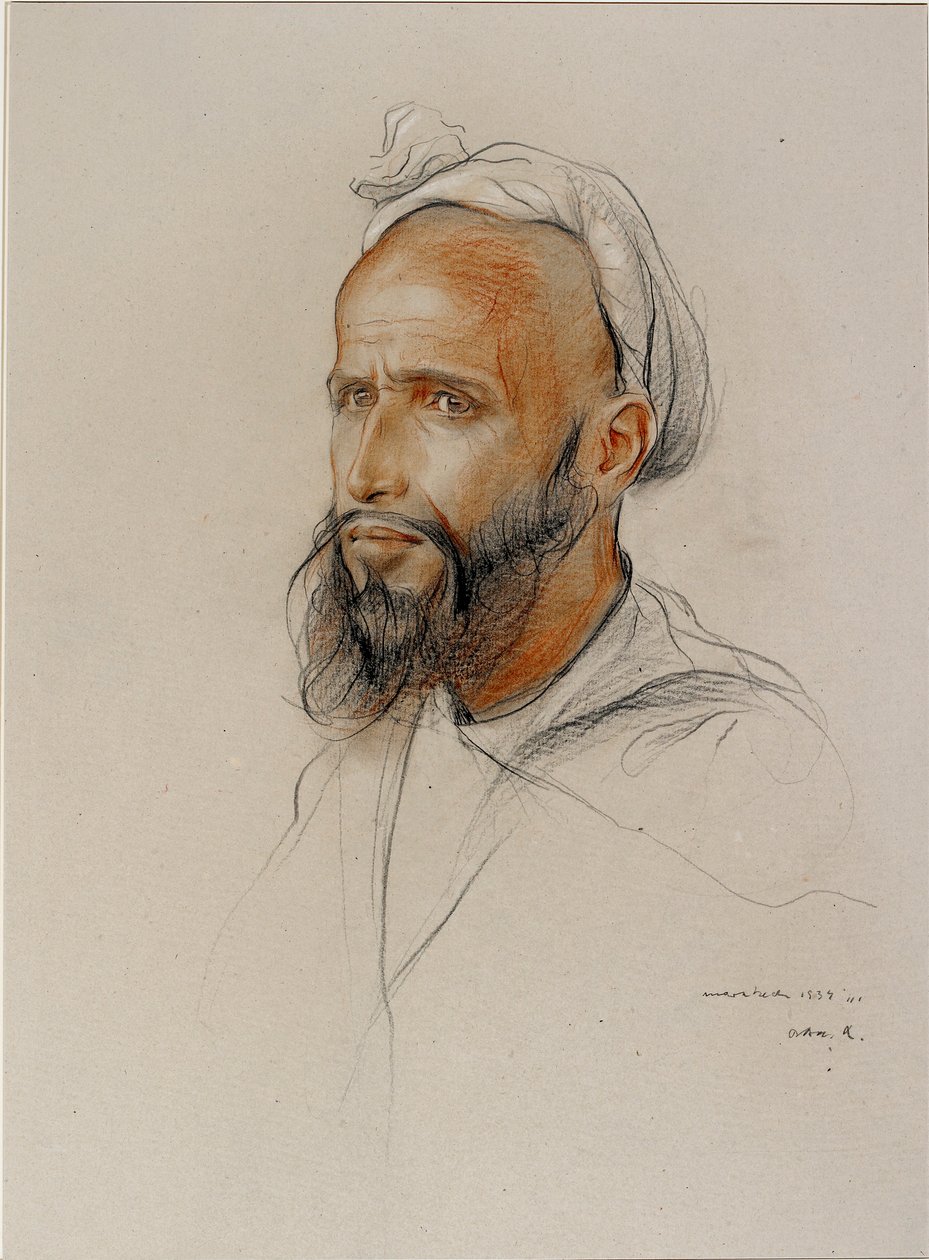 Porträt eines Arabers, 1934 von Philip A de Laszlo