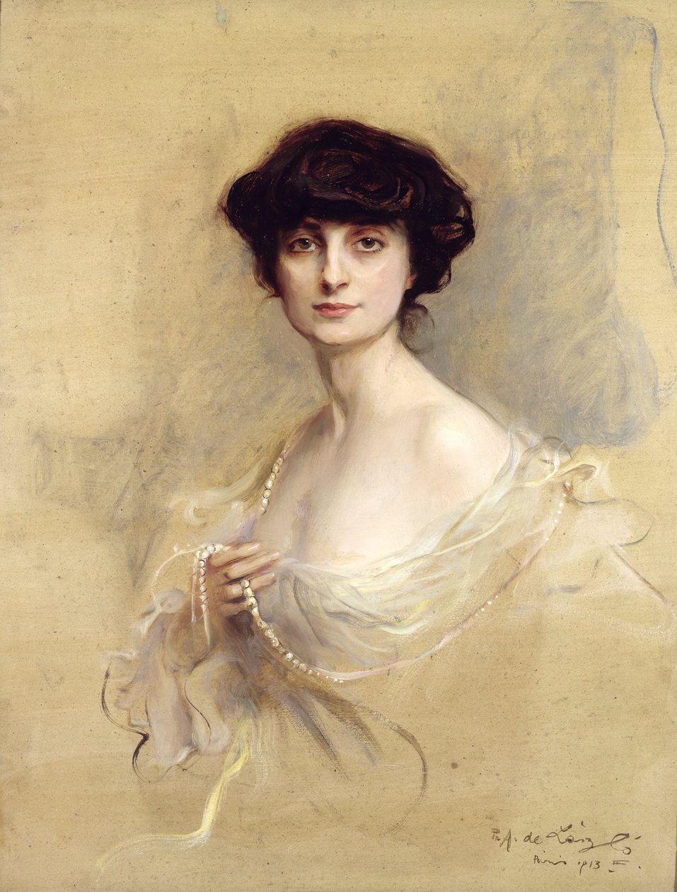 Anna de Noailles (1876-1933) 1913 von Philip Alexius de Laszlo