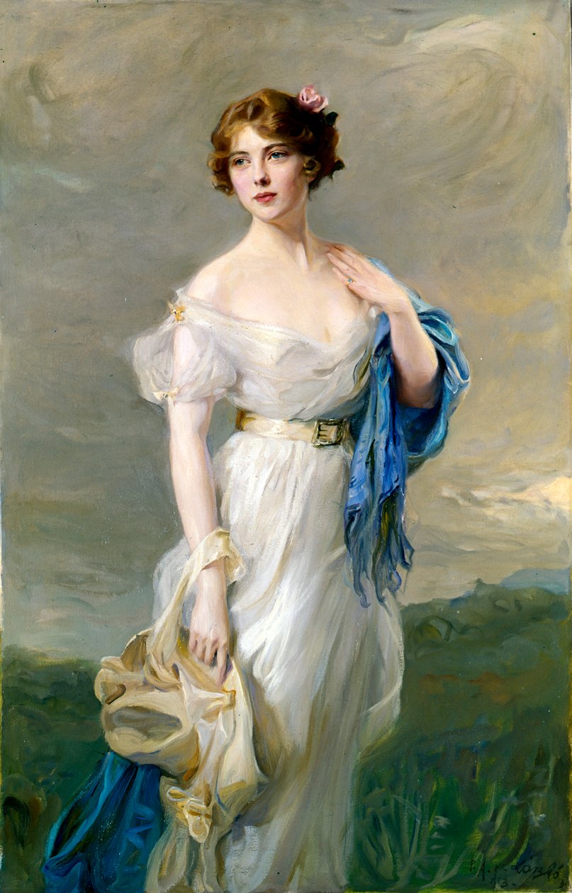 Porträt der Gräfin Anastasia Mikhailovna de Torby von Philip de László