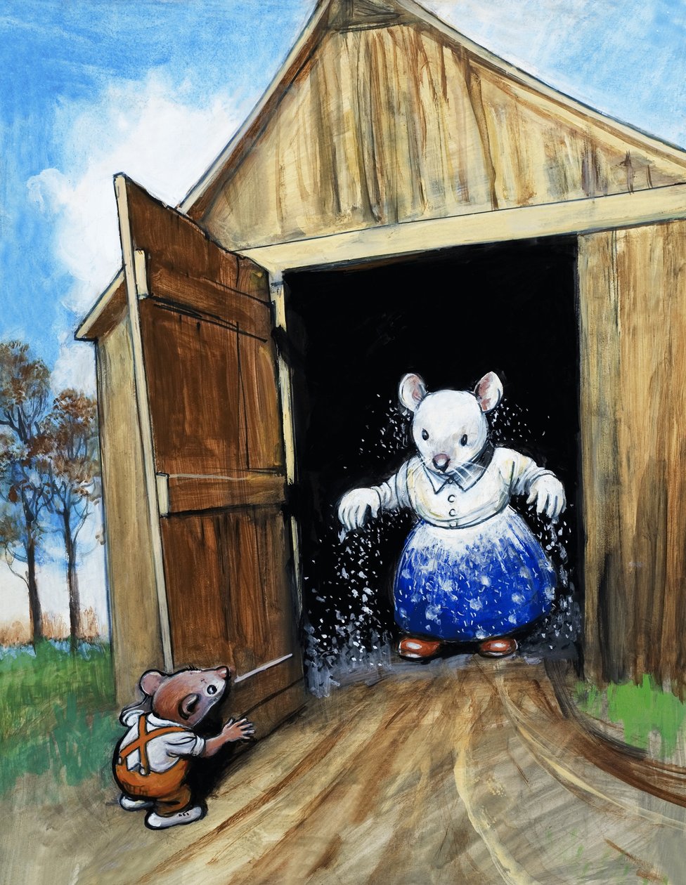 Die Stadtmaus und die Landmaus von Philip Mendoza
