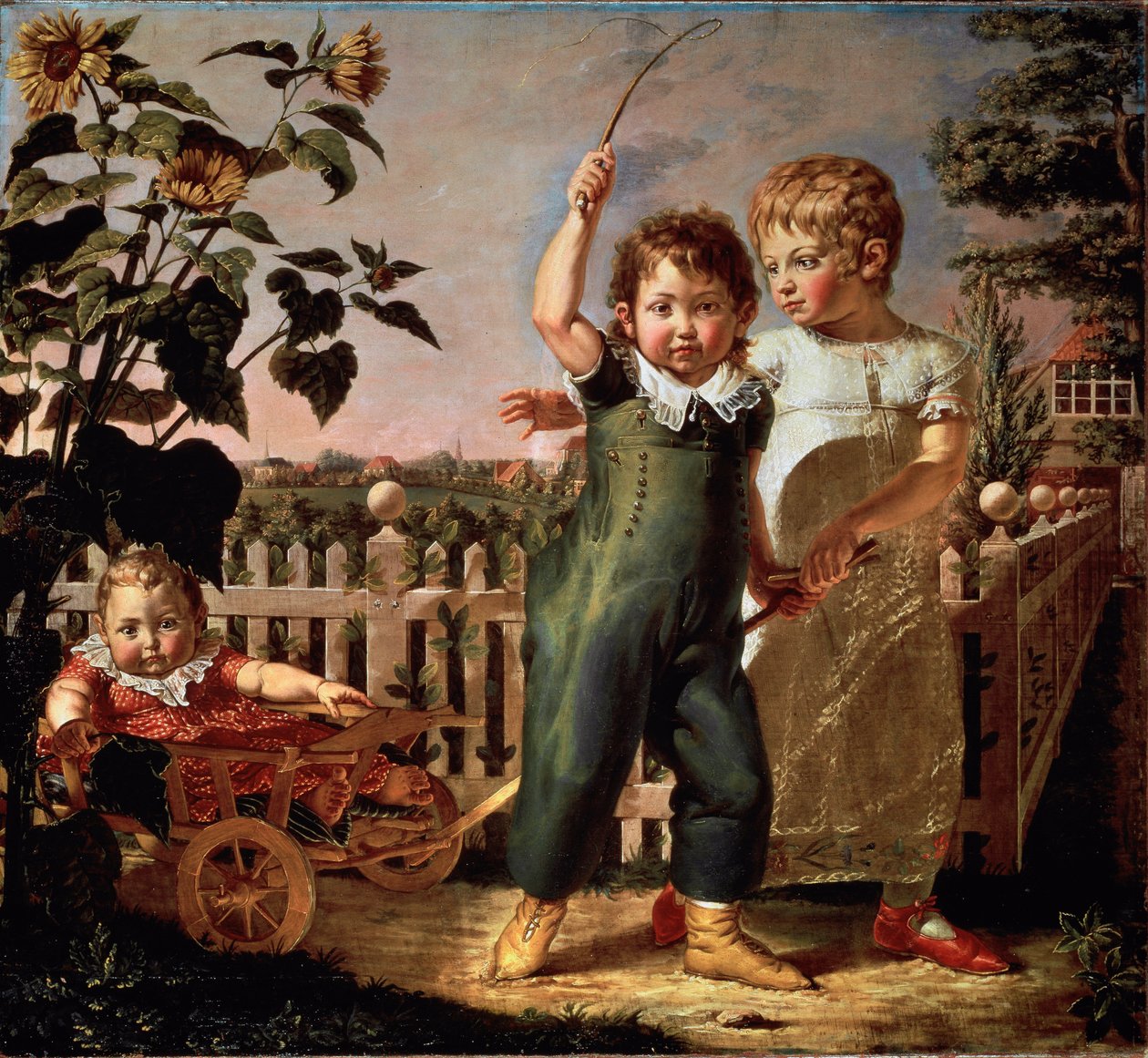 Porträt der Kinder Hulsenbeck von Philipp Otto Runge