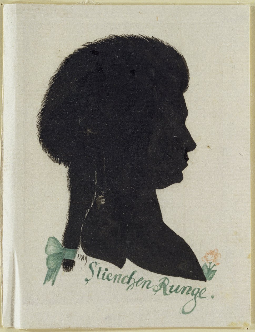 Stienchen Runge, 789 (Indische Tinte und Aquarell auf Papier) von Philipp Otto Runge