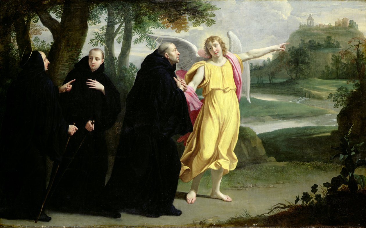 Szene aus dem Leben des heiligen Benedikt von Philippe de Champaigne
