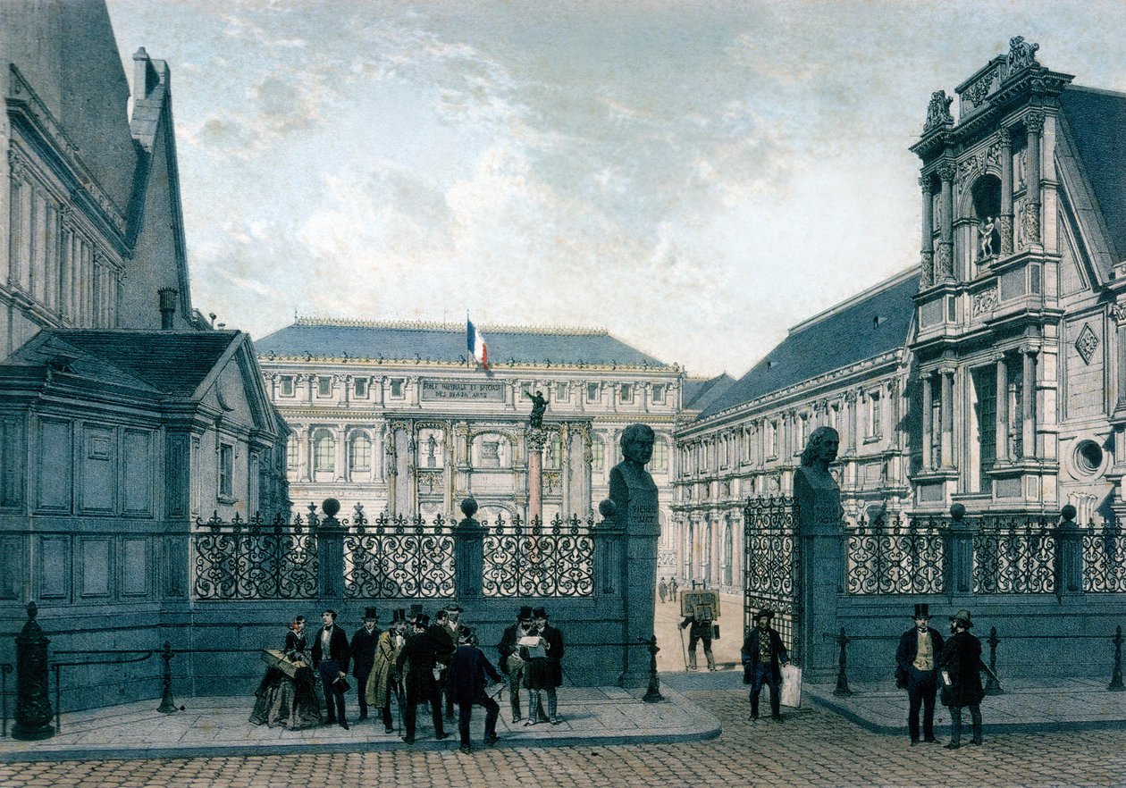 Palais des Beaux-Arts, Paris von Philippe and Ciceri Eugene (1813 1890) Benoist