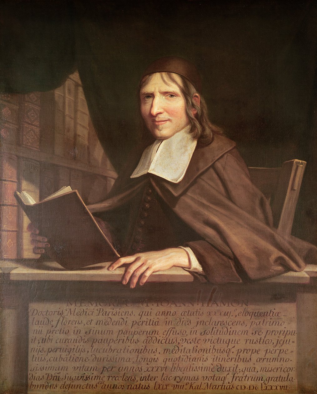 Jean Hamon, Arzt von Port-Royal (1618-1687) von Philippe de Champaigne
