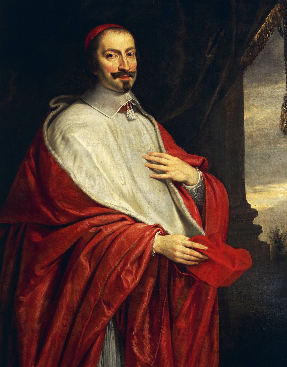 Porträt von Giulio Raimondo Mazzarino von Philippe de Champaigne