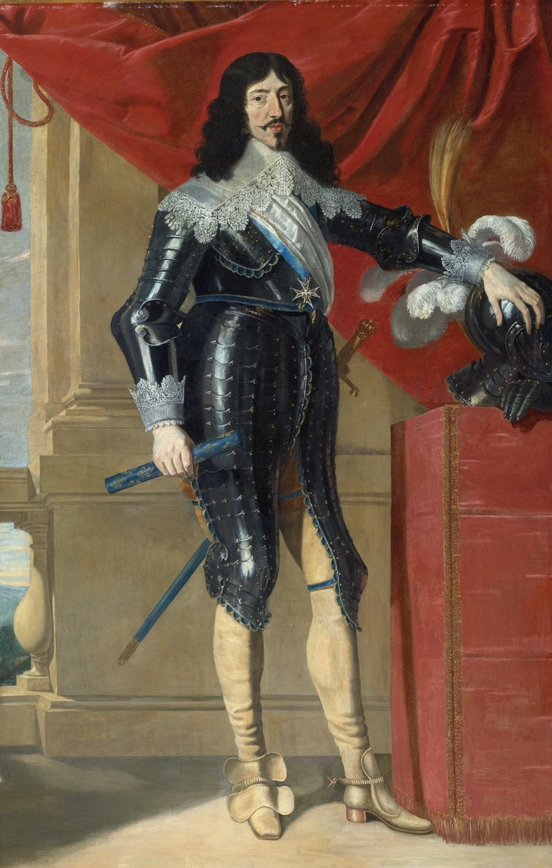 Porträt von Ludwig XIII. von Frankreich (1601-1643) von Philippe de Champaigne