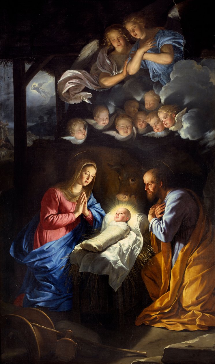 Die Geburt Christi von Philippe de Champaigne