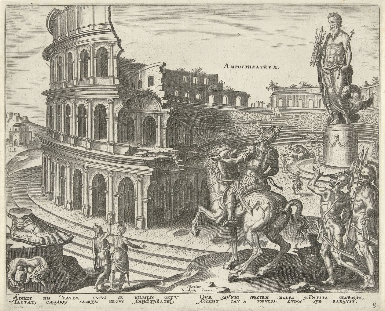 Kolosseum in Rom von Philips Galle
