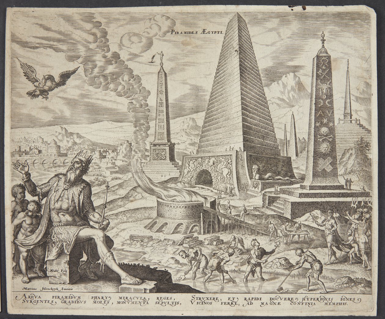 Die Pyramiden von Ägypten von Philips Galle