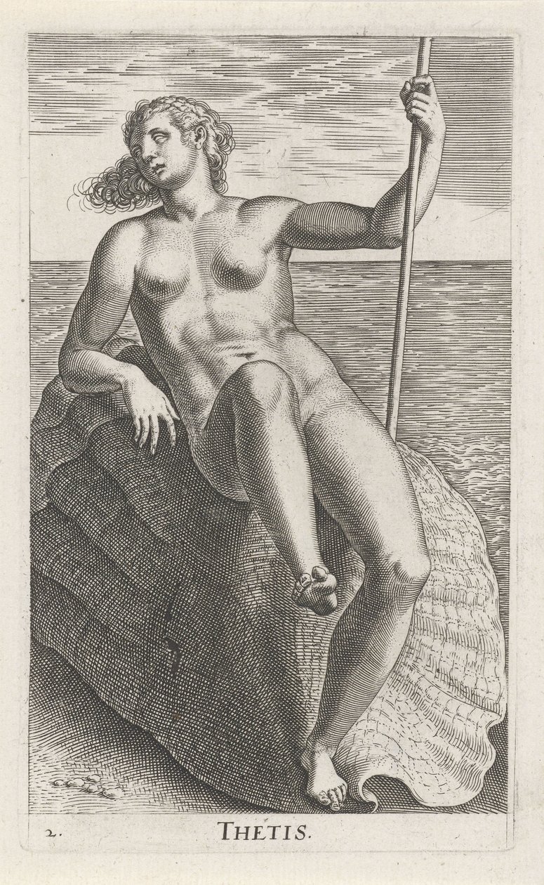 Wassernymphe Thetis von Philips Galle