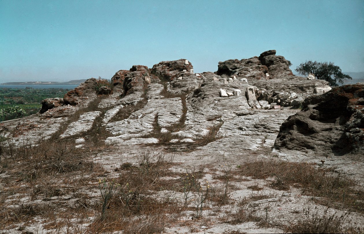 Zivilisation der Phönizier: Stätte des Tophet der punischen Stadt Sulcis von Phoenician Phoenician
