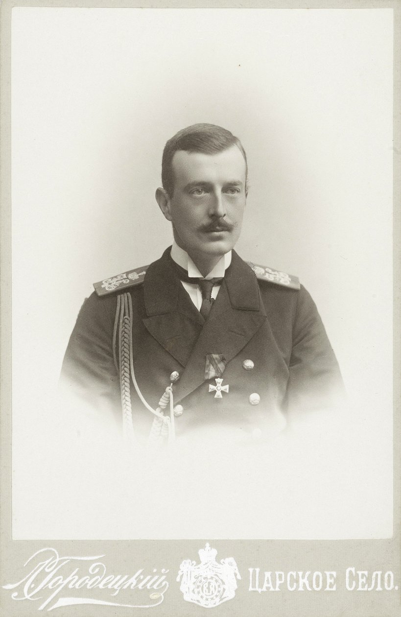 Großherzog Kyrill Wladimirowitsch von Russland, ca. 1900 von Photo studio L. Gorodetsky.