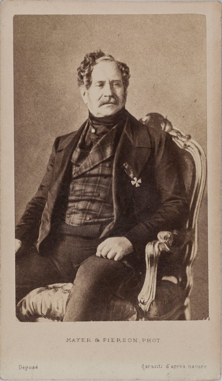 Porträt von Graf Nikolai Alexejewitsch Orlow 1827-1885, ca. 1875 von Photo studio Mayer and Pierson.