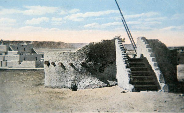 Estufa-Gebäude, New Mexico, ca. 1920 von Photographer American
